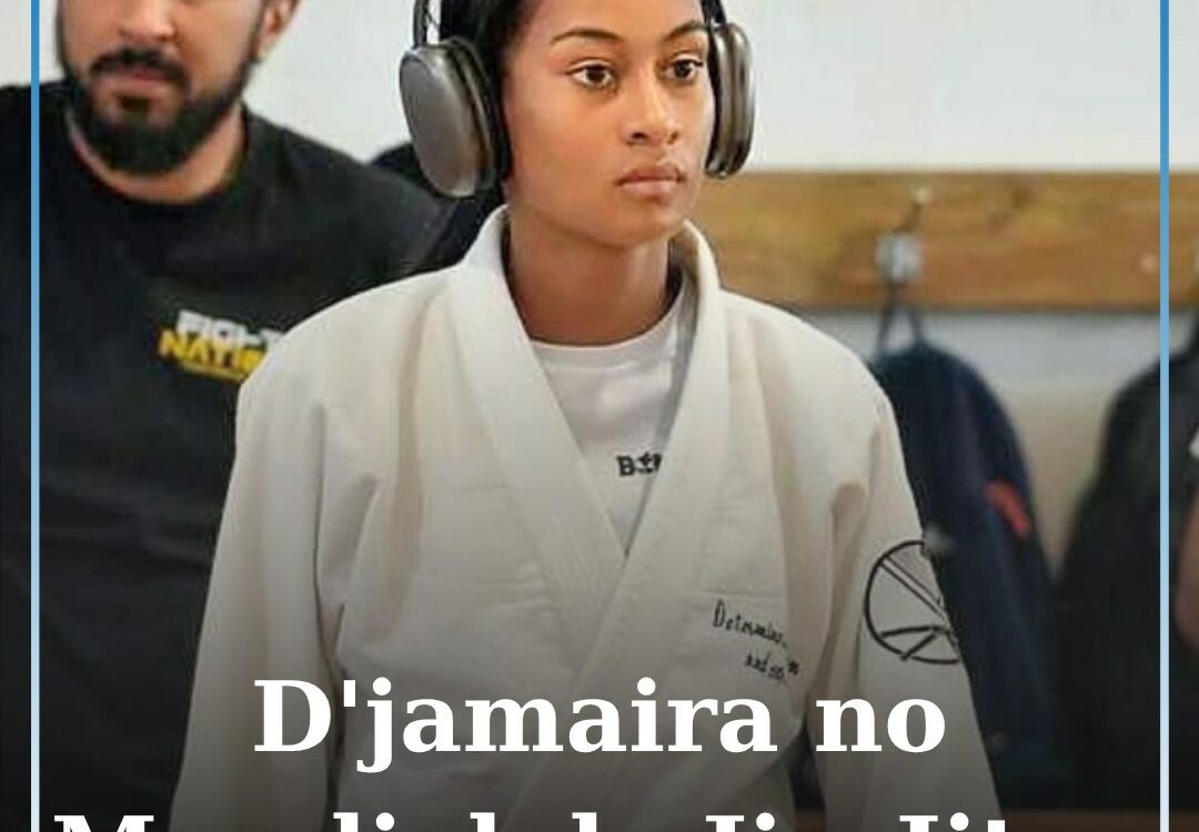 D'jamaira no Mundial de Jiu-Jitsu