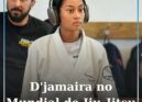 D'jamaira no Mundial de Jiu-Jitsu