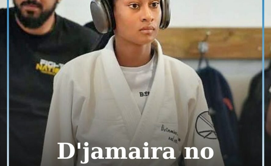 D'jamaira no Mundial de Jiu-Jitsu