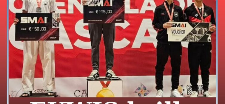 EKWJS brilha no Karate Open Vila de Cascais