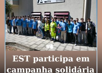 EST participa em campanha solidária