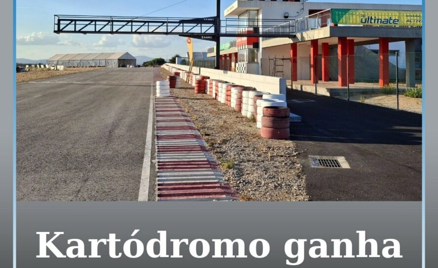 Escuderia de Castelo Branco instala 'pianha' no kartódromo para futuras provas d