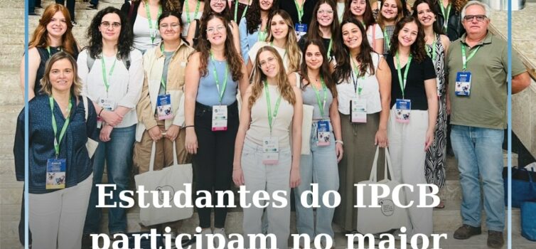 Estudantes de Enfermagem Veterinária do IPCB participam no maior congresso veter
