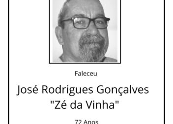 Faleceu José Rodrigues Gonçalves "Zé da Vinha" de  72  anos, natural de Santo An