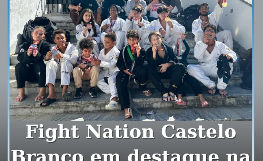 Fight Nation Castelo Branco em destaque na Copa Beja Desafio BJJ