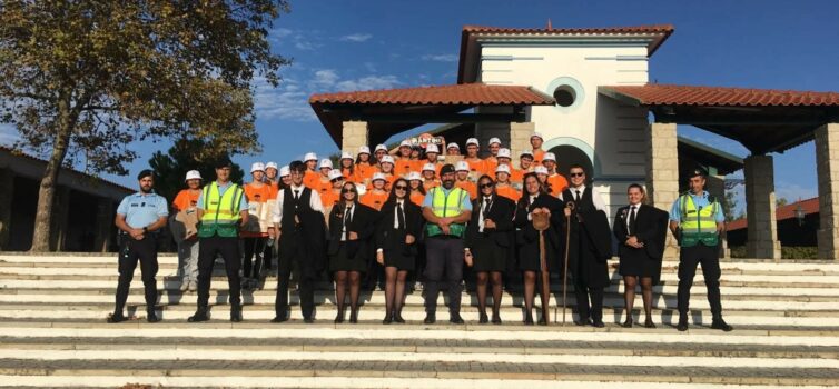 GNR acompanha caminhada da ESGIN até ao Santuário de Nossa Senhora do Almortão