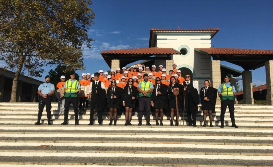 GNR acompanha caminhada da ESGIN até ao Santuário de Nossa Senhora do Almortão
