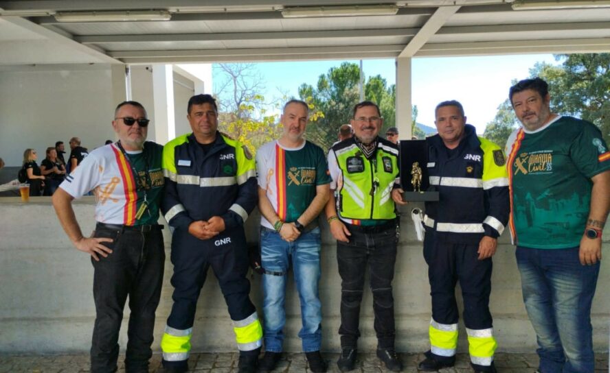 GNR de Castelo Branco participou na XVI Ruta Motera da Guardia Civil