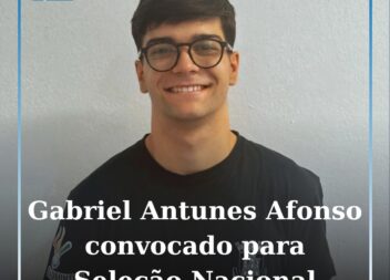 Gabriel Antunes Afonso convocado para Seleção Nacional