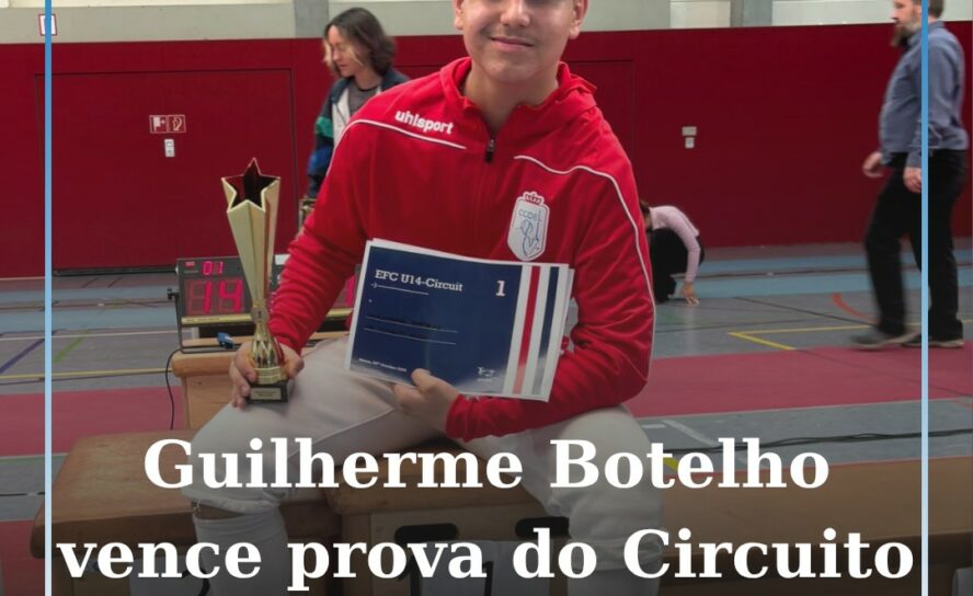 Guilherme Botelho vence prova do Circuito Europeu de Esgrima