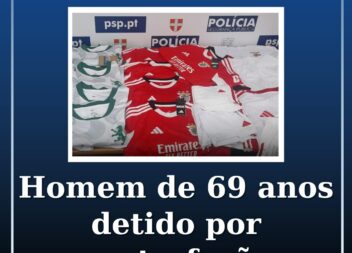 Homem de 69 anos detido por contrafação