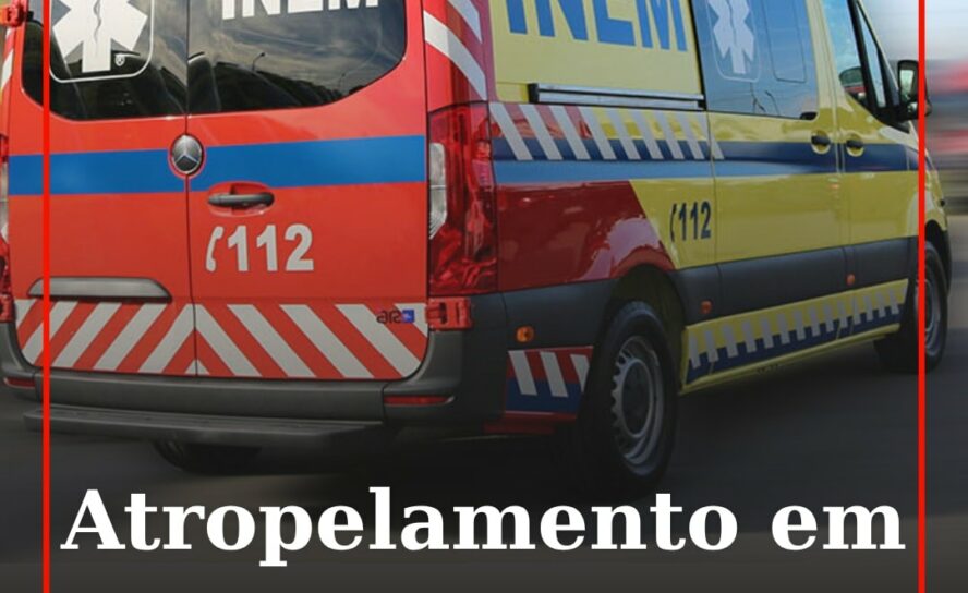 Homem ferido em atropelamento
