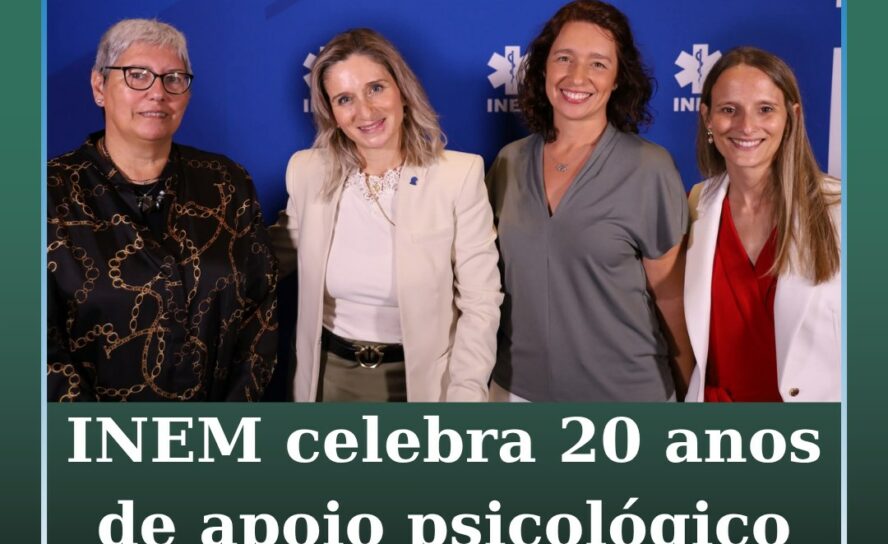 INEM assinala 20 anos do Centro de Apoio Psicológico e Intervenção em Crise (CAP