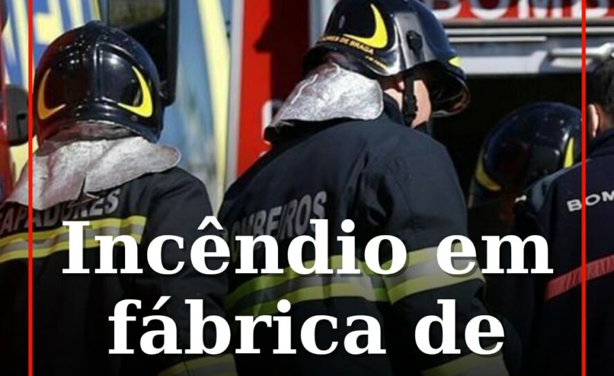 Incêndio destrói fábrica de sofás