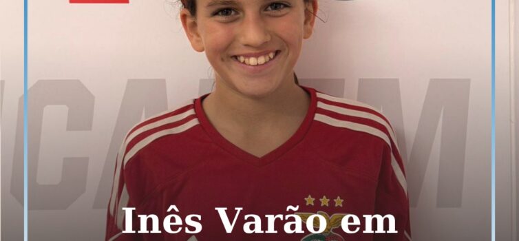Inês Varão em observação pelo Sport Lisboa e Benfica
