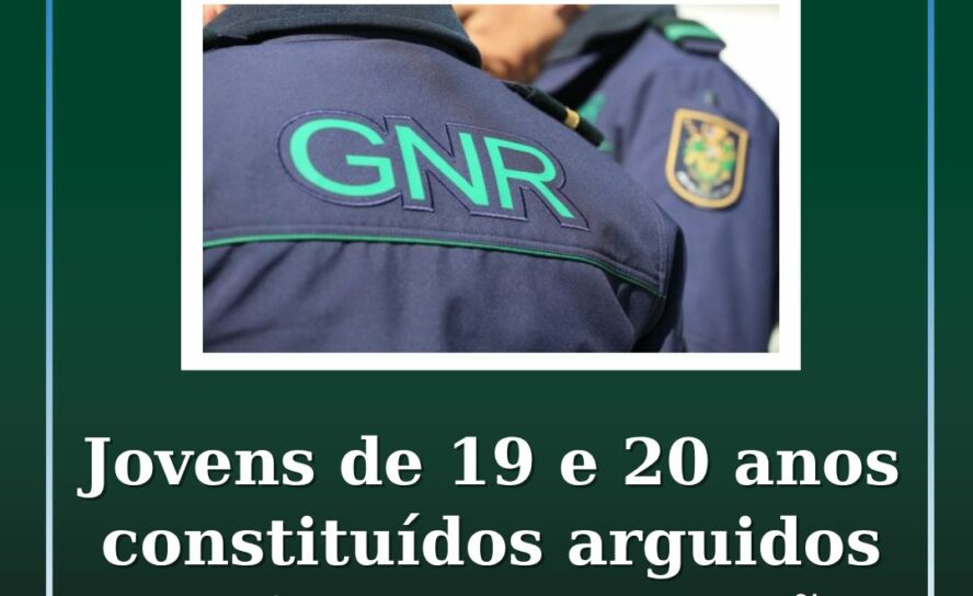 Jovens de 19 e 20 anos constituídos arguidos por furto e recetação