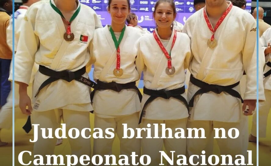 Judocas da Escola de Judo Ana Hormigo brilham no Campeonato Nacional Universitár