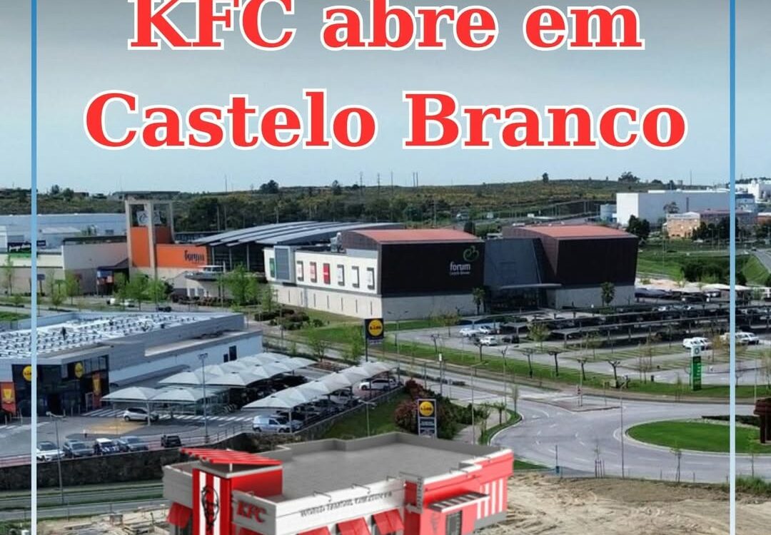 KFC abre amanhã em Castelo Branco