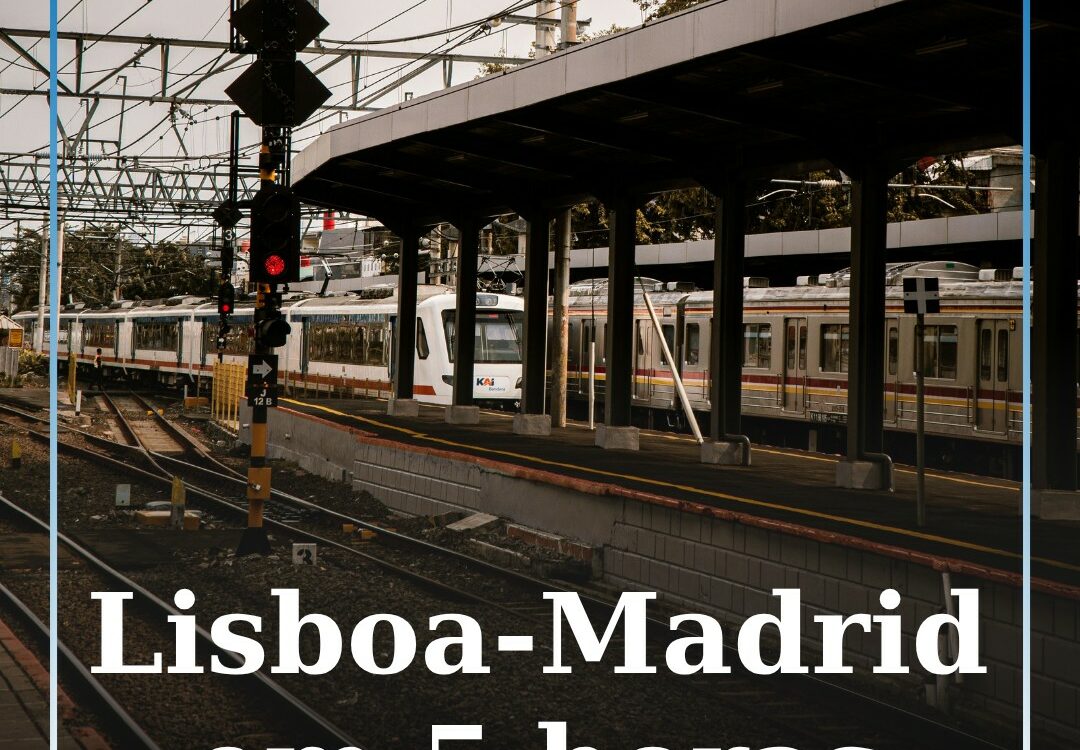 Ligação ferroviária Lisboa-Madrid em 5 horas avança até 2030