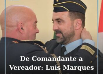 Luís Marques deixa o comando dos Bombeiros Voluntários da Covilhã