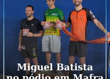 Miguel Baptista conquista pódio em Mafra