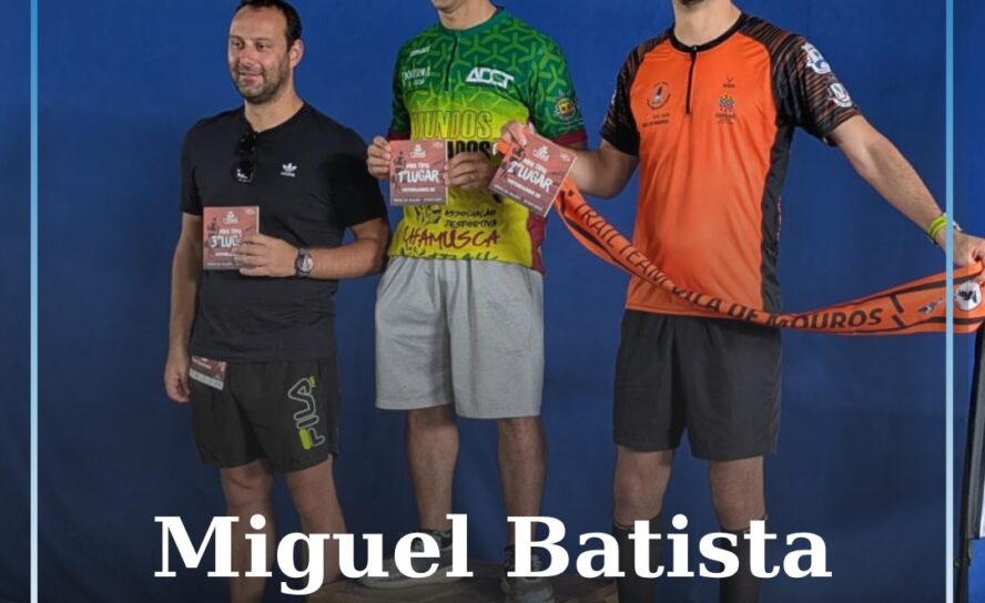 Miguel Baptista conquista pódio em Mafra