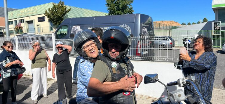 Moto Clube Covilhã Lobos da Neve celebra Dia do Idoso