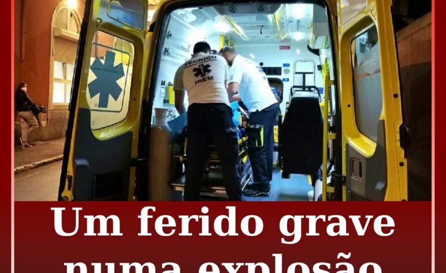 Mulher gravemente ferida em explosão no Fundão