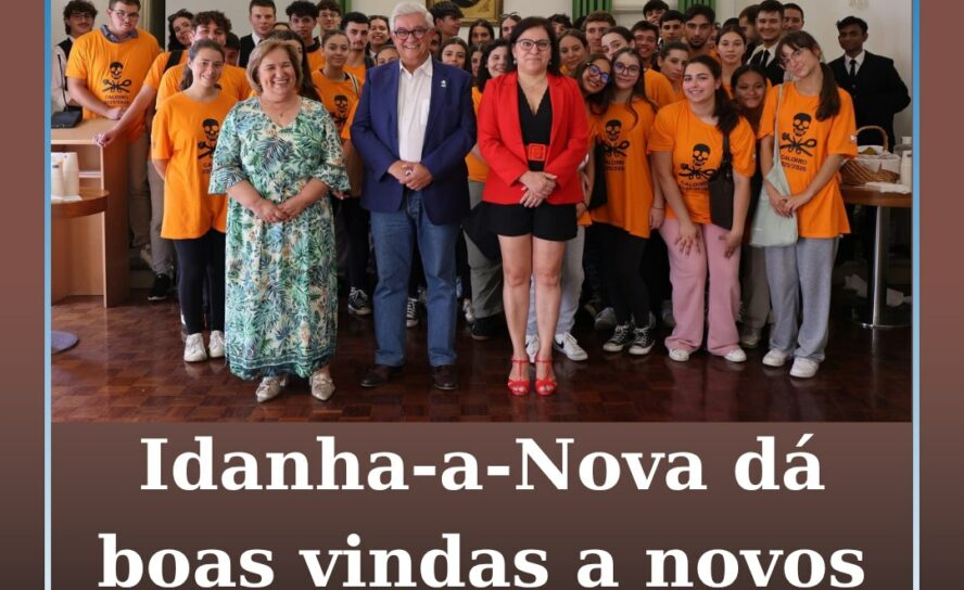 Município de Idanha-a-Nova dá boas vindas a novos alunos da ESGIN