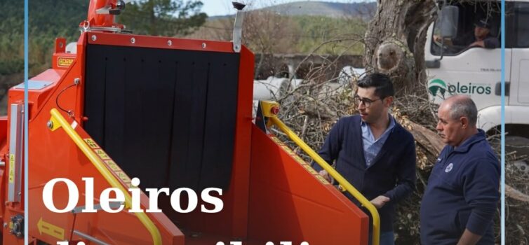 Município de Oleiros disponibiliza biotriturador para reduzir queimas de sobrant
