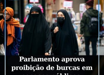 O Parlamento português aprovou a proibição do uso de “roupas destinadas a oculta