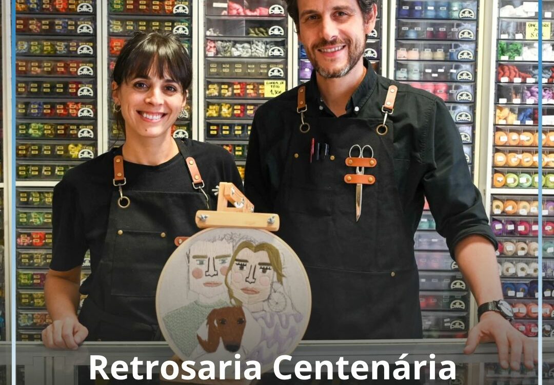 "O ex-libris da Retrosaria Gama é a "história"  que estamos a criar - a de um ca
