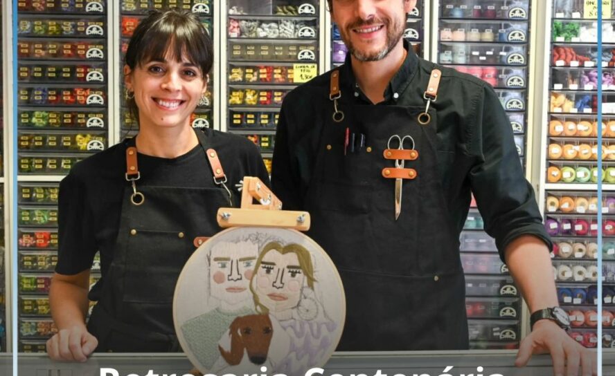 "O ex-libris da Retrosaria Gama é a "história"  que estamos a criar - a de um ca