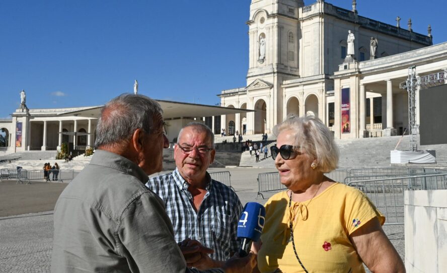 Peregrinos da Diocese de Coria-Cáceres em peregrinação ao Santuário de Fátima.