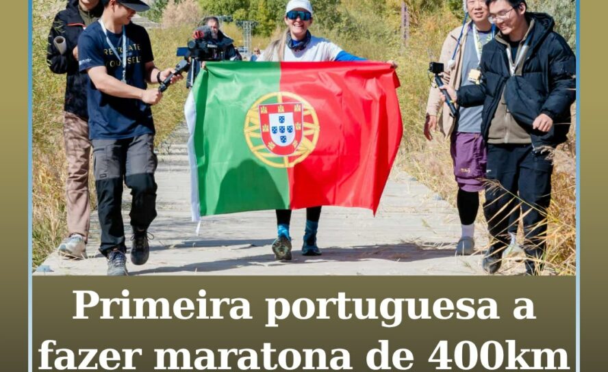 Primeira portuguesa a fazer ultramaratona de 400km no deserto é beirã