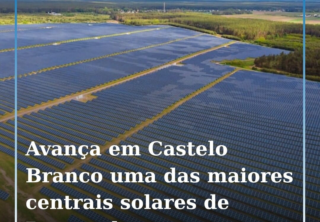 Projeto Sophia: uma das maiores centrais solares de Portugal avança em Castelo B
