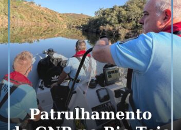 SEPNA de Castelo Branco reforça patrulhamento no Rio Tejo e afluentes