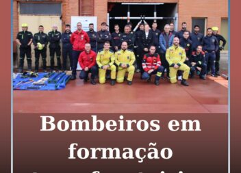 Seis bombeiros da Comunidade Intermunicipal das Beiras e Serra da Estrela (CIMRB