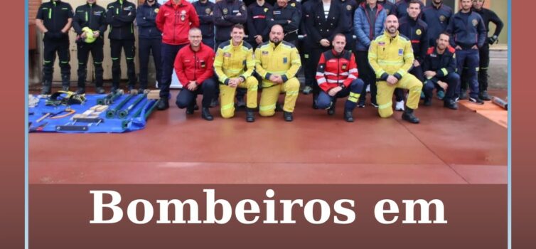 Seis bombeiros da Comunidade Intermunicipal das Beiras e Serra da Estrela (CIMRB