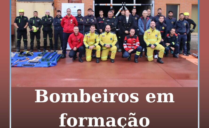 Seis bombeiros da Comunidade Intermunicipal das Beiras e Serra da Estrela (CIMRB