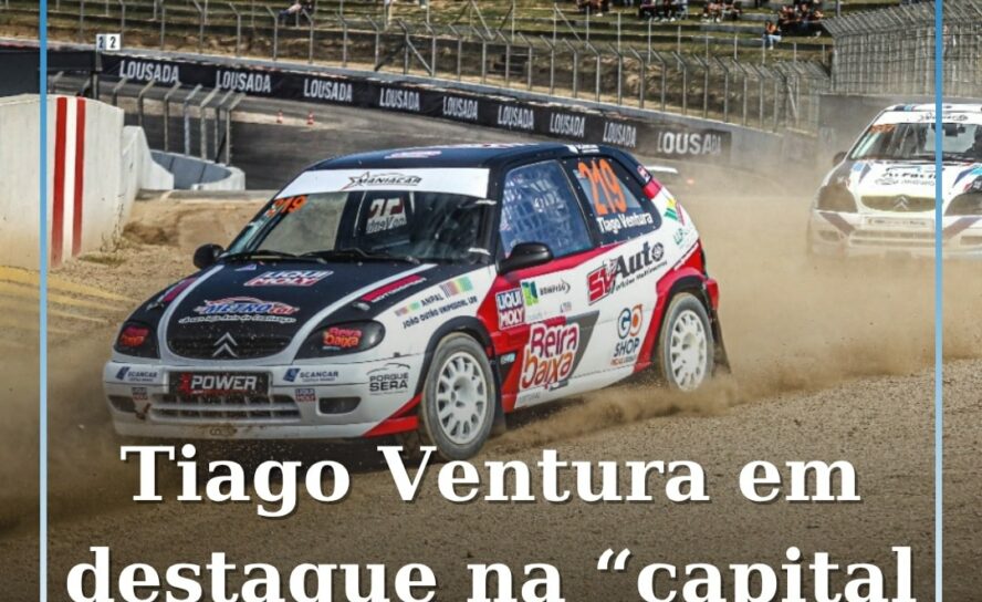 Tiago Ventura em destaque na “capital do Ralicross”