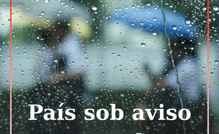Todo o país sob aviso amarelo devido à chuva e trovoada