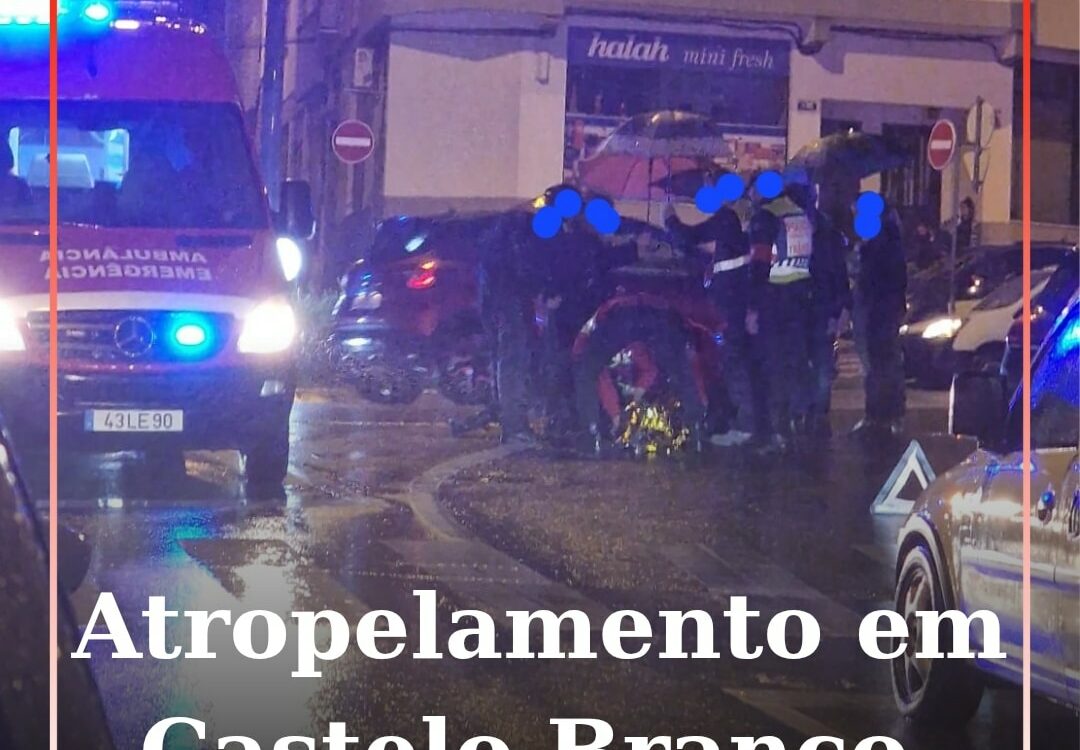 Um ferido após atropelamento