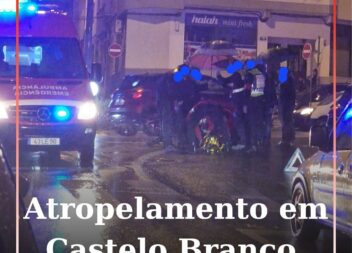 Um ferido após atropelamento