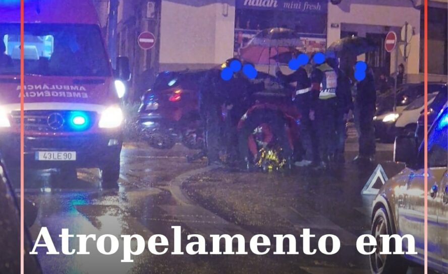 Um ferido após atropelamento