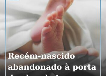 Um recém-nascido foi deixado na madrugada de hoje junto aos Bombeiros Sapadores