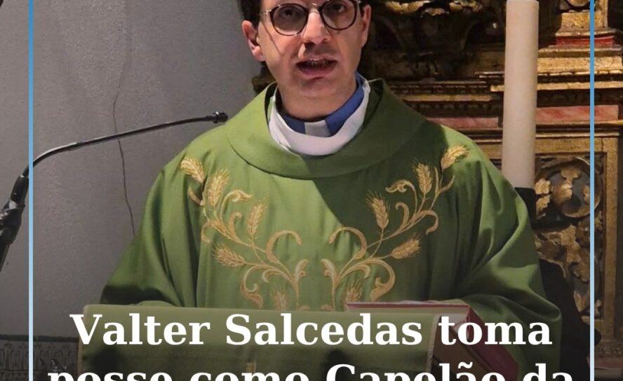 Valter Salcedas toma posse como Capelão da Misericórdia do Fundão