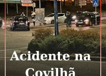 Acidente na Covilhã