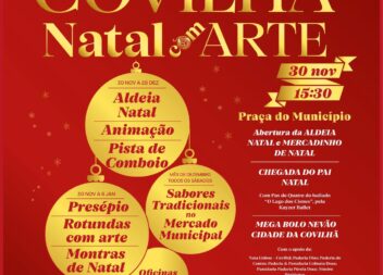 A magia do Natal com Arte chega à Covilhã neste domingo, dia 30.