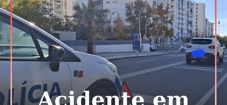 Acidente com motociclo em Castelo Branco